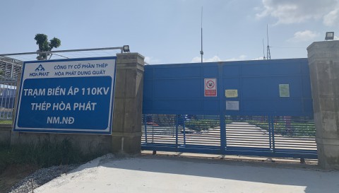 Triển khai gói thầu chăm sóc cây xanh Dự Án Hòa Phát Dung Quất