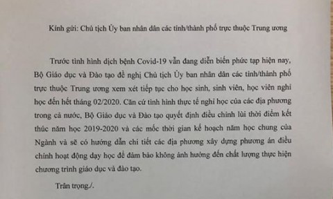 Học Sinh Quảng Ngãi có khả năng nghỉ hết tháng 2-2020!