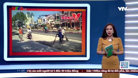 VTV8 nói về công tác thổi bụi làm đường tại Quảng Ngãi và những giải pháp cải thiện vấn đề ô nhiễm môi trường trong quá trình thi công!