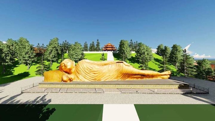 KHU DU LỊCH TÂM LINH ĐẦU TIÊN Ở TP QUẢNG NGÃI: “CHÙA MINH ĐỨC VÀ KHU VĂN HÓA THIÊN MÃ” nằm bên dòng sông Trà, nhìn về phía cầu Cửa Đại!