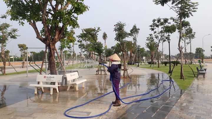 Làn nước mát trong những ngày đầu hạ!