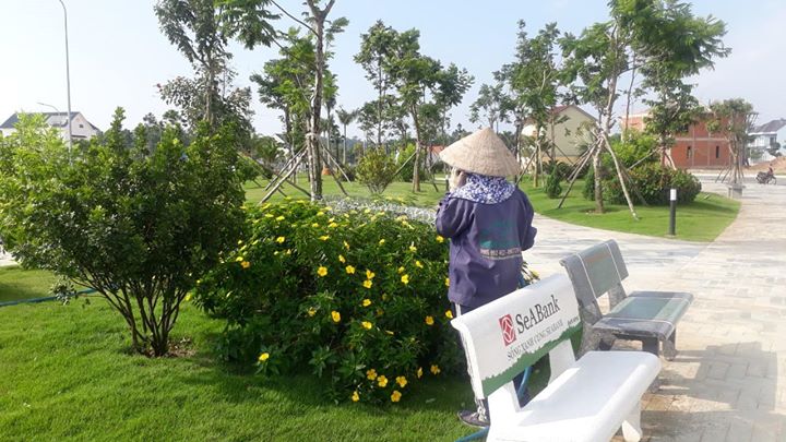 Sáng 30/4/2020 Thịnh Nam Trung vẫn tăng cường triển khai thi công để hoàn thành công viên X2-04