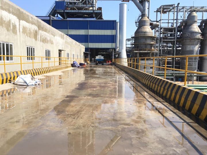 Ghi nhận chất lượng dịch vụ gói thầu số 2- đảm bảo VSCN khu liêp hợp sản xuất Gang Thép Hoà Phát do Công ty TNHH Thịnh Nam Trung thực hiện.