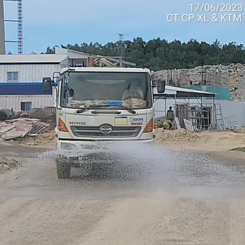 DỰ ÁN: TƯỚI BỤI, DẬP BỤI CÔNG TRÌNH SÔNG ĐÀ 5