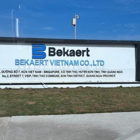 DỰ ÁN: PHÁT QUANG, TRỒNG CỎ LÔNG HEO TẠI KHUÔN VIÊN NHÀ MÁY BEKAERT