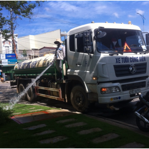 Thi công và chăm sóc cảnh quan tại Dự án VSIP Quảng Ngãi