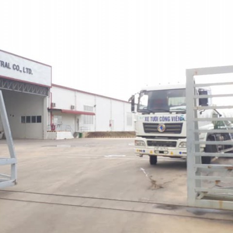 Vệ sinh môi trường tại công ty URC Central